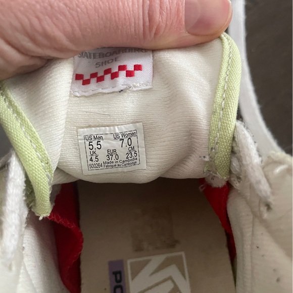 Vans Women’s High-Tops Light Green Lizzie Armanto - Picture 7 of 9